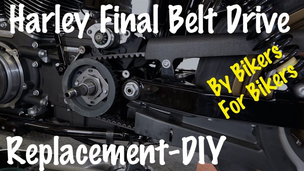 How To Remove & Replace Final Belt Drive on Harley-Davidson-Motorcycle Biker Podcast 6