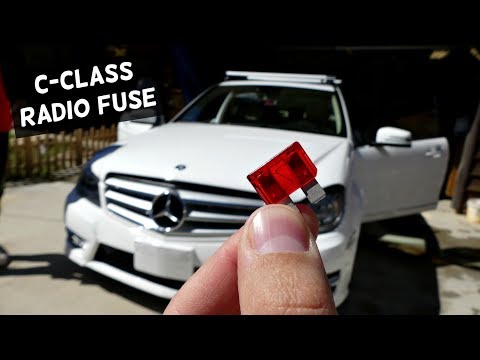 Easy Steps to Replace the Mercedes W204 Radio Fuse