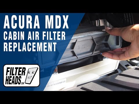 How to Replace Cabin Air Filter Acura MDX