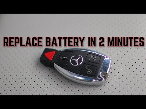 How To Video - Mercedes Benz Key Fob Battery Change