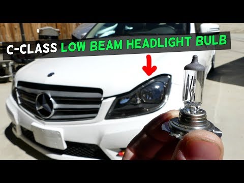 Learn How to Replace Your Mercedes W204 Low Beam Headlight Bulb with Expert Tips and Tricks 6