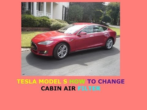 How To Video Tesla Model S How To Change Cabin Air Filter
