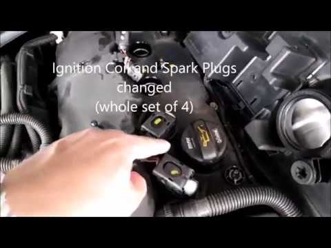 BMW Drivetrain Malfunction warning, replacing ignition coils and spark plugs to solve the problem