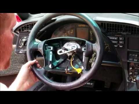How-To replace any steering wheel (c4 Corvette) 6