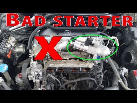 Acura TSX Starter Replacement