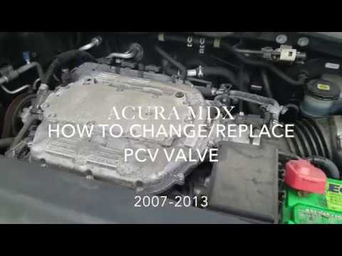 *DIY* HOW TO CHANGE REPLACE PCV VALVE ACURA MDX V6 2007-2013