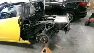 2007 Chevy Corvette Rear Tub Replacement and Rear Repair 1